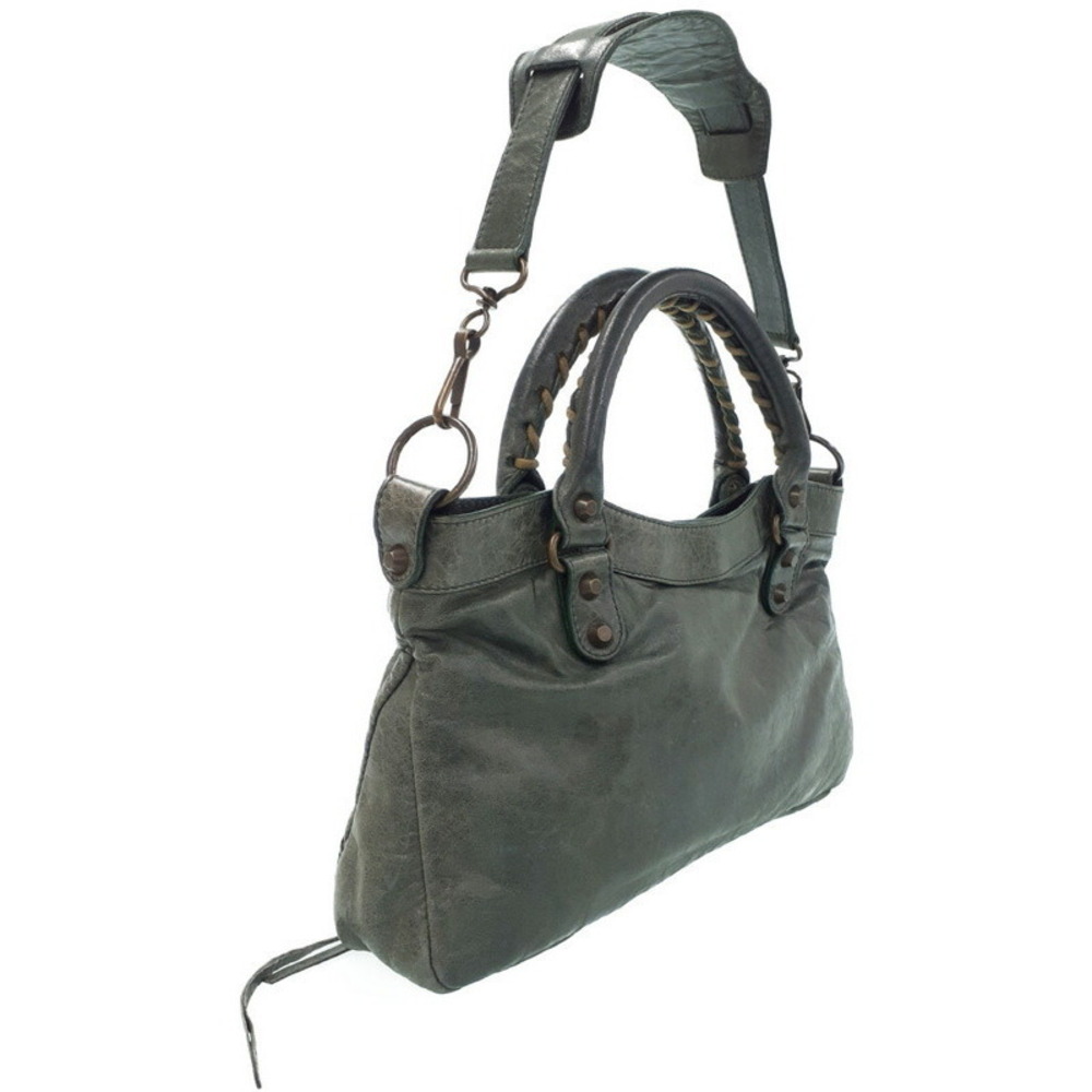 Balenciaga Shoulder First The Leather Bag